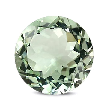 Round Natural Green Amethyst Gemstones